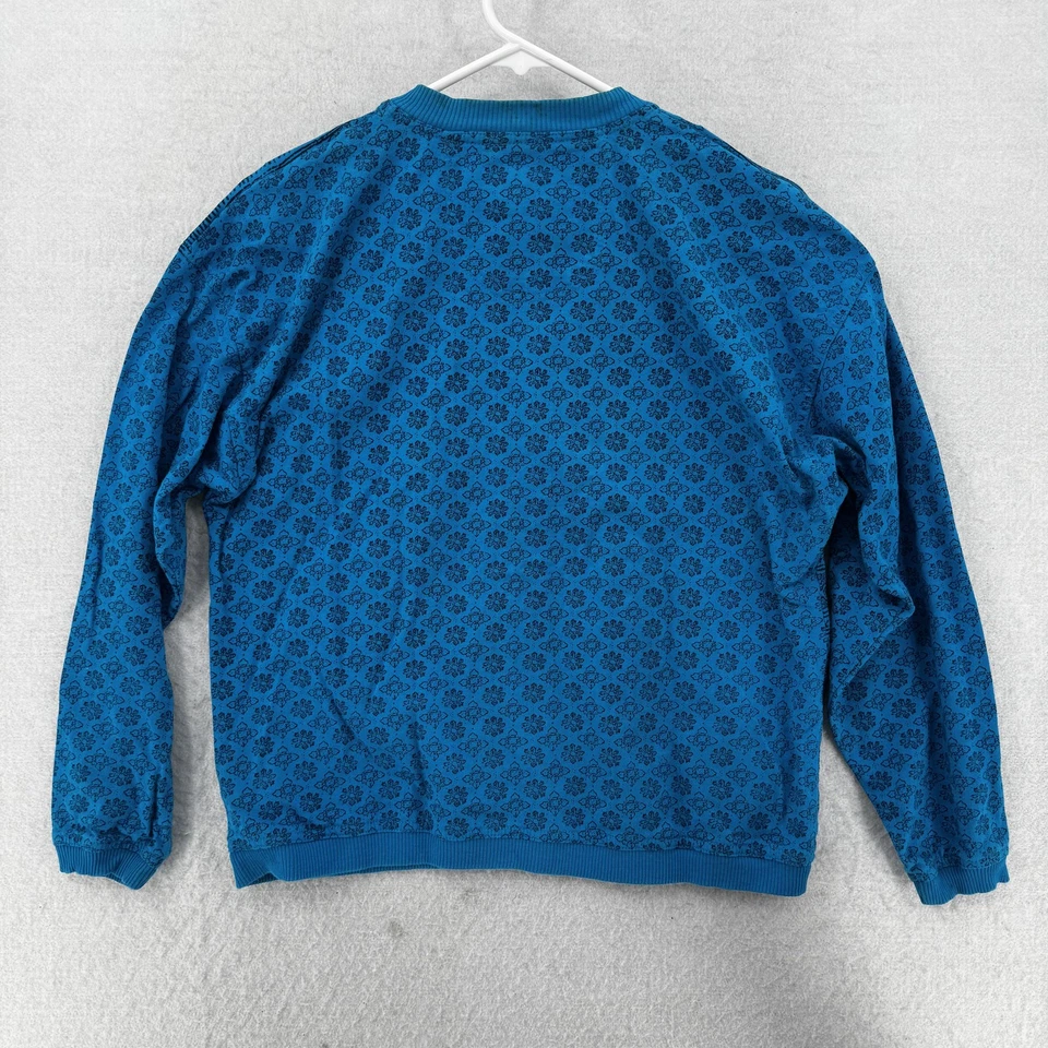 Suéter pequeño vintage Carole para mujer patrón pequeño St Tropez Wear suéter años 80 Foto 2 de 4