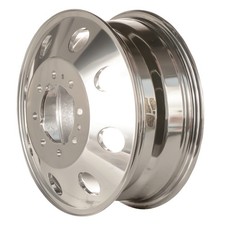 Metallic Polished 8 Hole 16 x 6 Refurbished Wheel