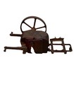 Rare Early (Blue Star Mfg.Co.) Heavy Cast Iron Water Well Oil Pump. Galva,Ill.