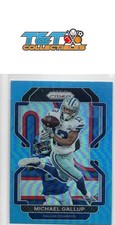 Michael Gallup 2021 Panini Prizm Light Blue #240 Dallas Cowboys 35a