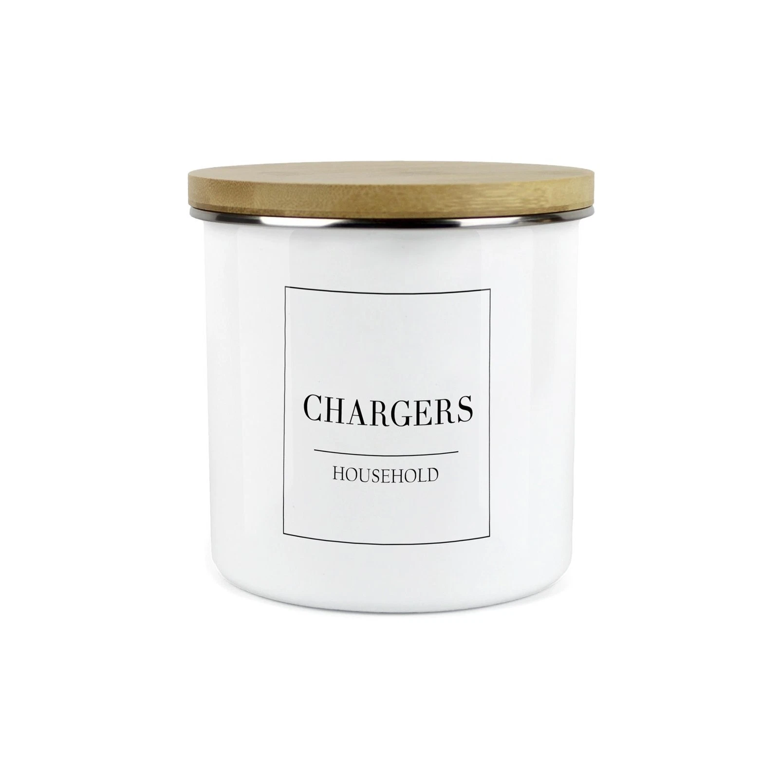 Minimalist Household Storage Canister - Chargers