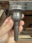 Vintage Besson 13 Trombone Mouthpiece Made in England w/ Leather Case — photo 1