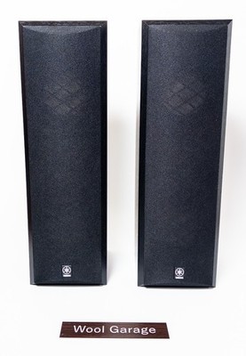 YAMAHA NS-M125 Bookshelf Speakers Pair Black Tested Working | eBay
