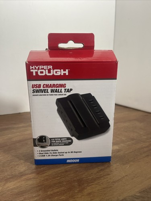 #ad #ad Hyper Touch USB Charging Adapter 4 USB Charging Ports 1.2A Outlets 3 1245 511 $13.65