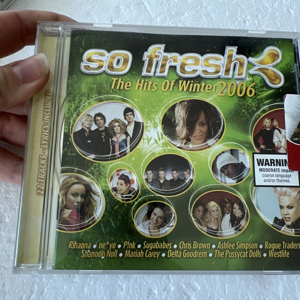 So Fresh CDs Bulk Lot x4 Country Pop Rock Dance R&B 00s Music Compilation Mixed — 第 4/4 张图片