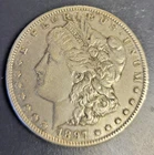 1897 S Morgan Dollar nearly Uncirculated Silver $1 Coin