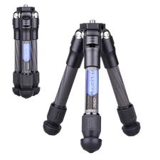 Compact Tabletop Tripod Carbon Fiber Tripod Camera Mini Tripod Desktop Tripod