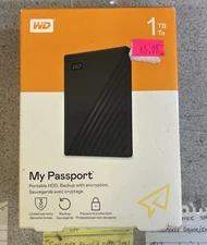 NEW - WD My Passport 1TB Portable HDD