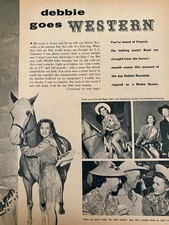 Debbie Reynolds, Full Page Vintage Pinup, aa Debbie Reynolds, Full Page Vintage Pinup, aa