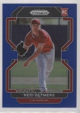 2022 Panini Prizm Tier II Blue Prizm Reid Detmers #133 9pa