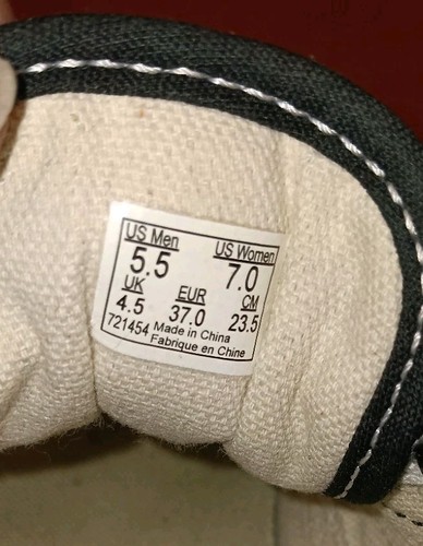 New VANS OLD SKOOL Men SZ 5.5UNISEX Women SZ 7 IN BLACK true WHITE Comfycush - Picture 8 of 11
