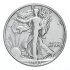 XF/AU 1941-D Walking Liberty Half Dollar Polished 90% Silver *2857