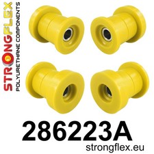 Strongflex PU Hinterachstr&auml;ger - buchsensatz SPORT Nissan Maxima 7 A35 gelb