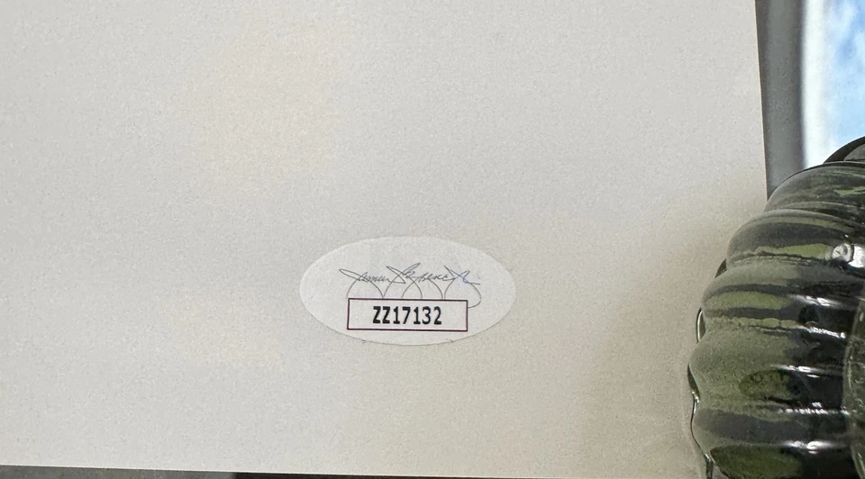 Mickey Mantle Autographed Gallo Poster Mighty Mick Of ‘56 Signed HOF Yankees JSA - Image 4 of 4