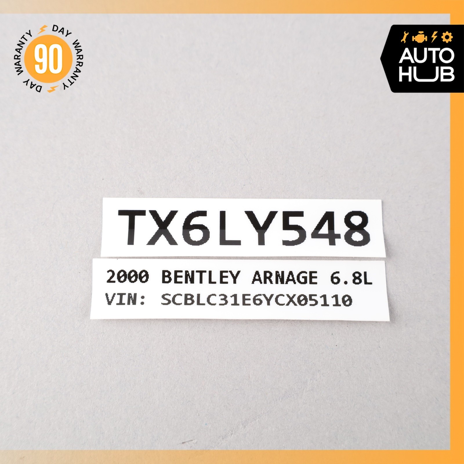 Bentley Arnage 1996-2002 Rear Right Lateral acceleration sensor