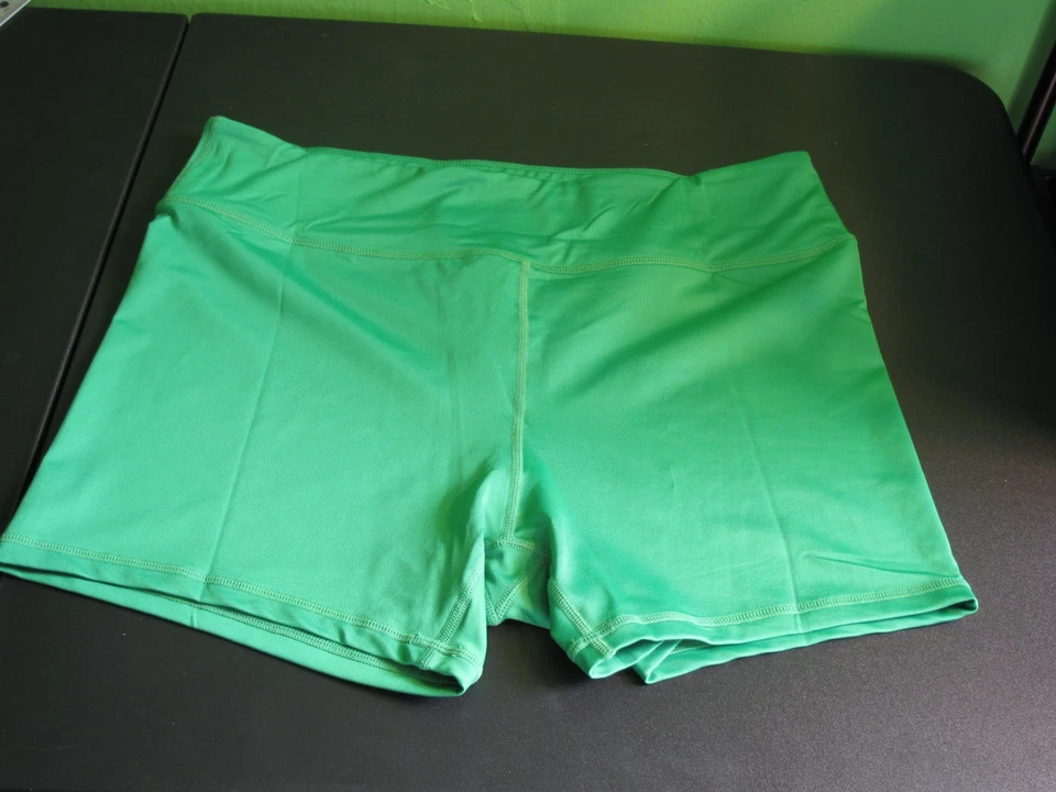 Fila X Brandon Maxwell 2pc Tennis Dress XL Blue w Green Pleated Insert & Shorts - Image 4 of 4