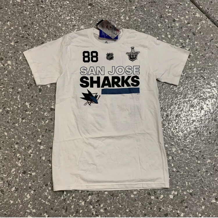 Brent Burns San Jose Sharks Adidas Jersey Shirt Men's Small New