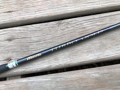 RH Mizuno T Zoid Single 9 Iron Titanium Insert Turbo Gold Graphite All Original - Picture 4 of 7