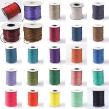 1 Roll 1.0mm Korean Waxed Polyester Cord Jewelry Making Cord about 88yards/roll