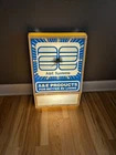 Vintage Auto Sign A&E Systems Products RV Car Auto Parts Clock Lighted Mancave