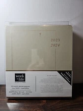 The Happy Planner Work + Life 12-month planner 23-24 Deluxe Classic Metal Discs