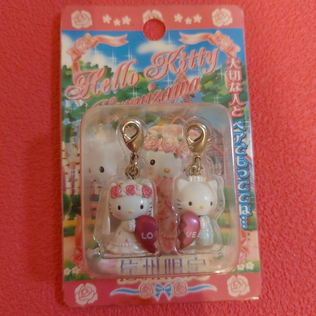 Hello Kitty Daniel Wedding Vintage Keychain zipper mascot Hello Kitty Daniel Wedding Vintage Keychain zipper mascot