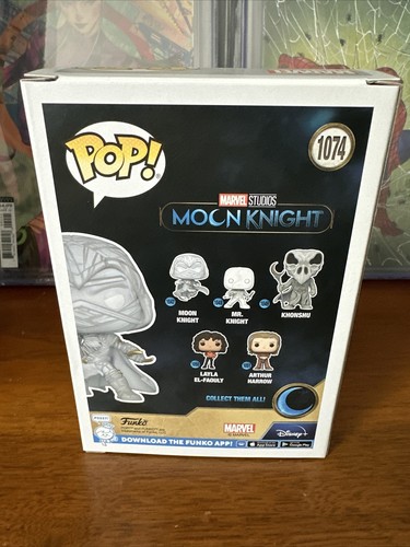 Funko Pop! Marvel Moon Knight #1074 exclusivo de Funko Shop - Imagen 3 de 6