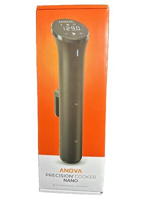 Anova Cuiseur de Précision Nano 2.0 AN400-EU00 Precision Cooker Sous Vide WiFi avec Prise de Type C pour UE, Bluetooth, Petit, Noir Anova Cuiseur de Précision Nano 2.0 AN400-EU00 Precision Cooker Sous Vide WiFi avec Prise de Type C pour UE, Bluetooth, Petit, Noir