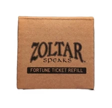 New Wave Toys ZOLTAR SPEAKS Replicade FORTUNE TICKET REFILL 1/6 Scale Arcade