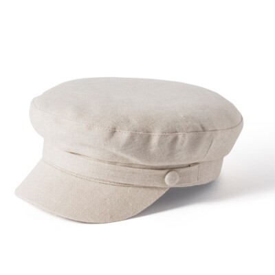 Failsworth 100% Irish Linen Mariner Cap Showerproof UPF40+ Navy