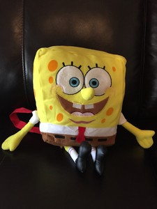 spongebob plush backpack