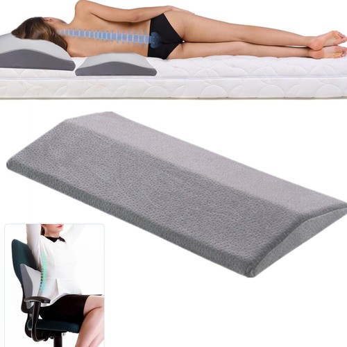 Lumbar Support Pillow for Lower Back Pain Relief Memory Foam Cushion Pillows AU - Picture 2 of 17