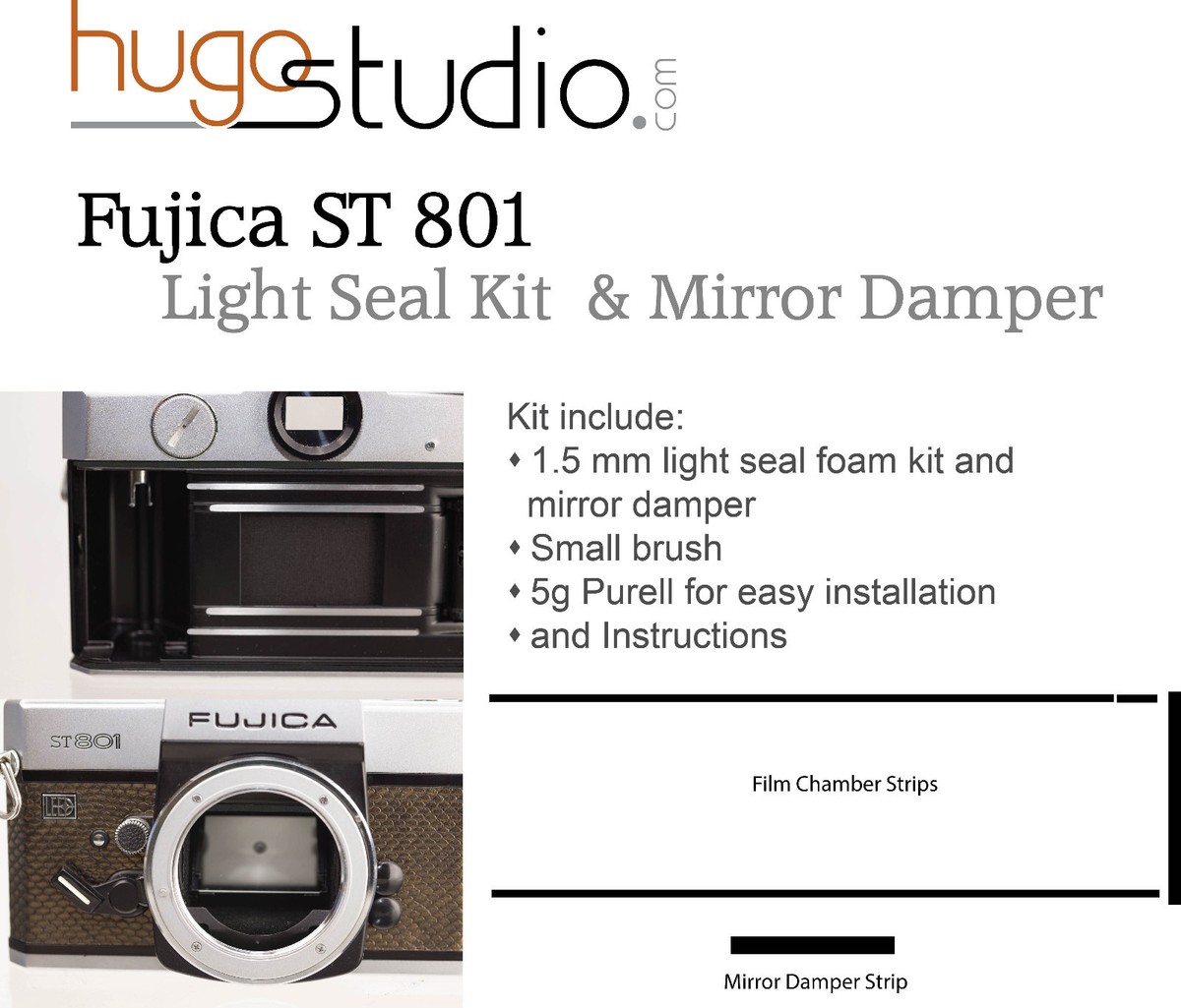 FUJICA ST-801 一眼レフカメラ 2bfb9a33121e5dd69ac60e1518b562