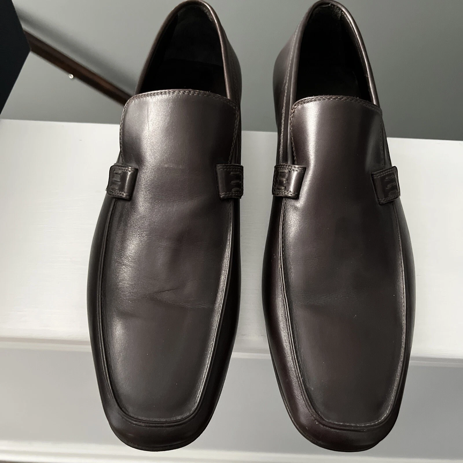 Chaussures homme en cuir marron Christian Dior taille 43