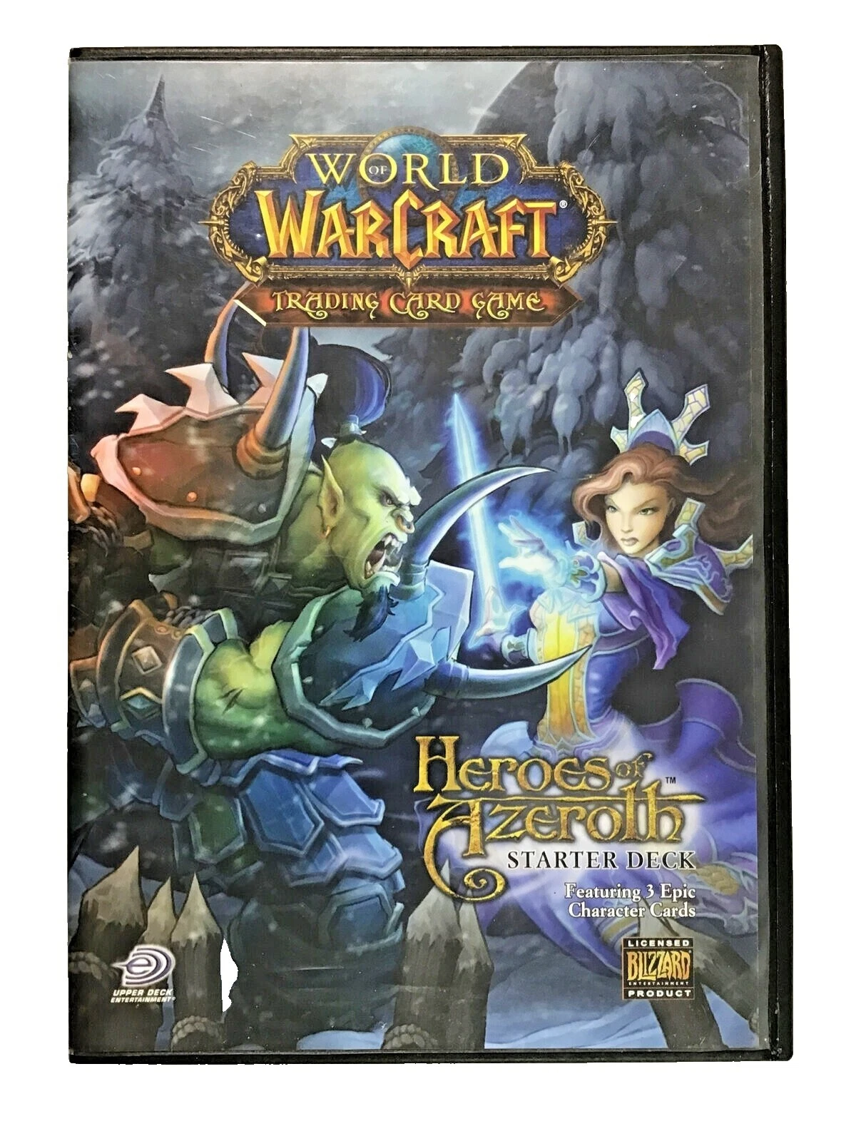World of Warcraft TCG juegos de tarjetas intercambiables de Juego