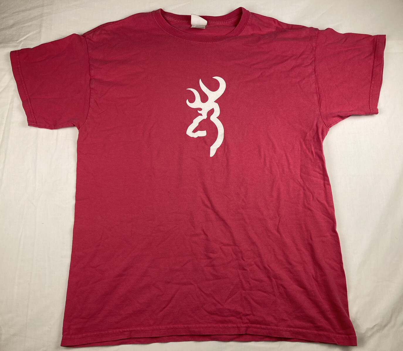 Browning Rifles Deer Logo Bass Pro Shops Pink TShirt… Gem