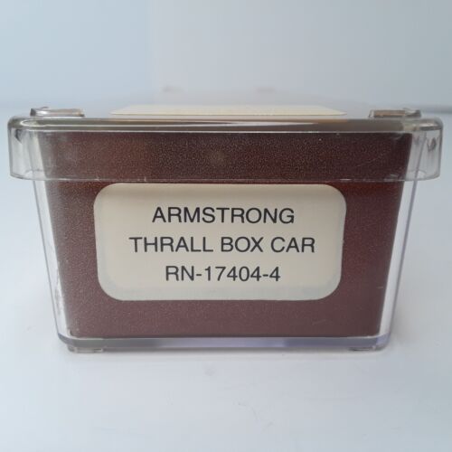 Red Caboose N RN-17404-4 Thrall Box Car Armstrong New - Picture 2 of 19