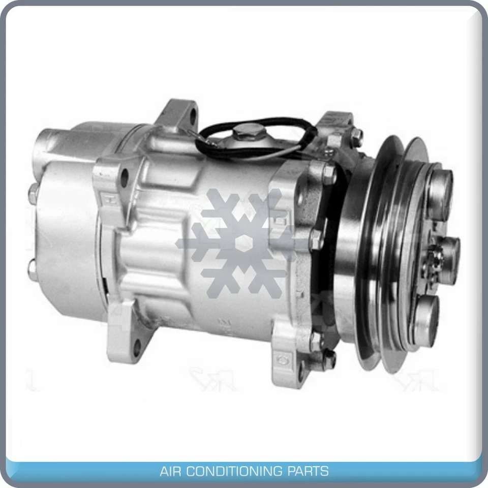 AC Compressor SD709 fits Jaguar Vanden Plas, XJ6, XJR, XJRS, XJS QR - Image 2 of 4