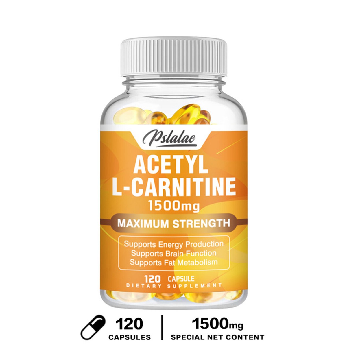 Acetyl-L-Carnitine 1500mg - Antioxidant, Nervous System Health, Brain  Health