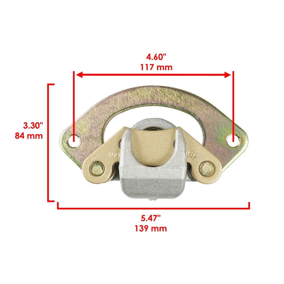 Disco de freno delantero izquierdo y pinza para Polaris Sportsman XP 850 EPS 2009-2014 Foto 3 de 4