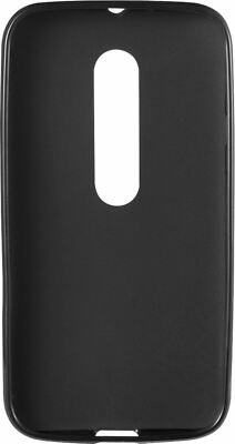 NEW Insignia Motorola Moto G 1st Gen Soft Shell BLACK Cell Phone Case Grip Cover