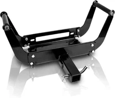 Winch Mounting Plate For Hitch Receiver Mount Bracket for Truck Trailer SUV 4WD