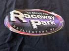 OLD BRIDGE RACEWAY PARK ENGLISHTOWN NJ Black logo tank top XL - NEW — photo 2