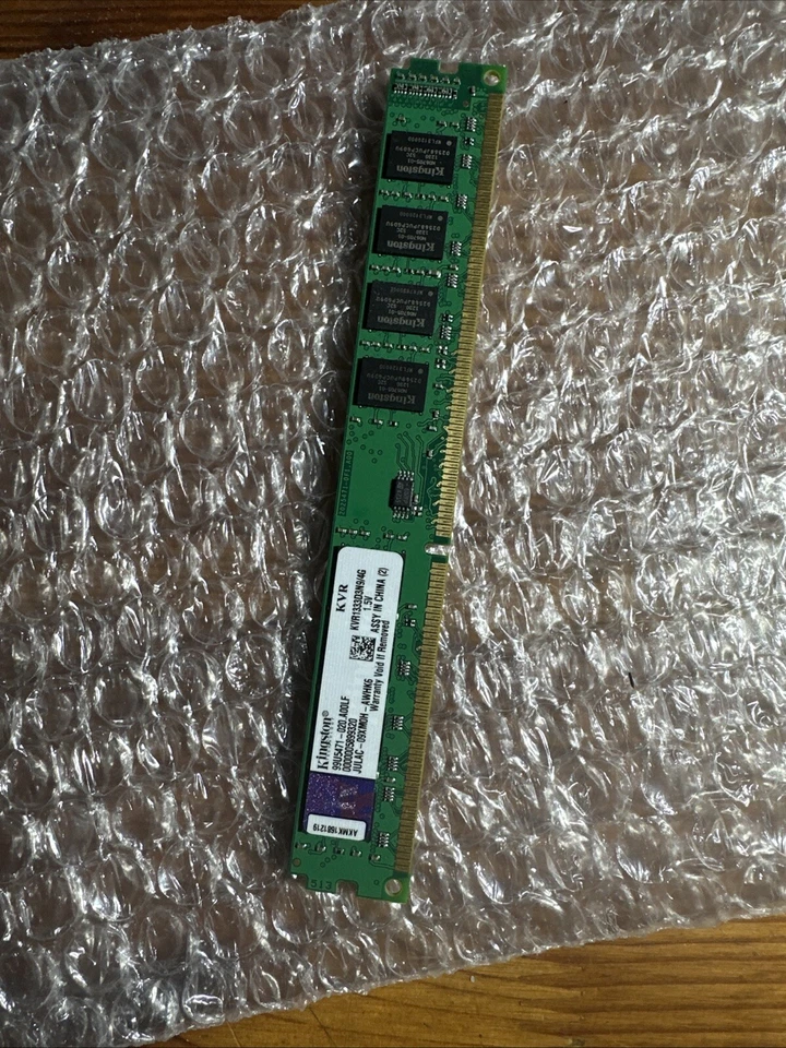 Kingston KVR1333d3n9/4g Memoria RAM da 4 GB, 1333 MHz, DDR3, Non-ECC CL9 DIMM - Immagine 4 di 4