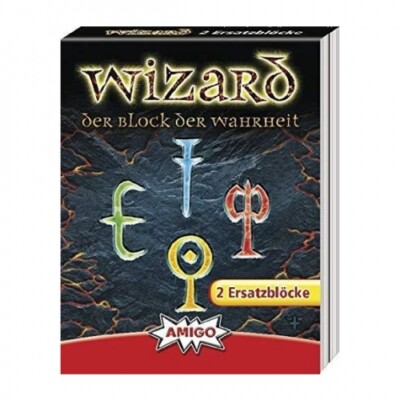 Wizard - Ersatzblöcke (2 Stück) - deutsch