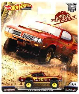 HOT WHEELS DESERT RALLY '70 OLDSMOBILE 332