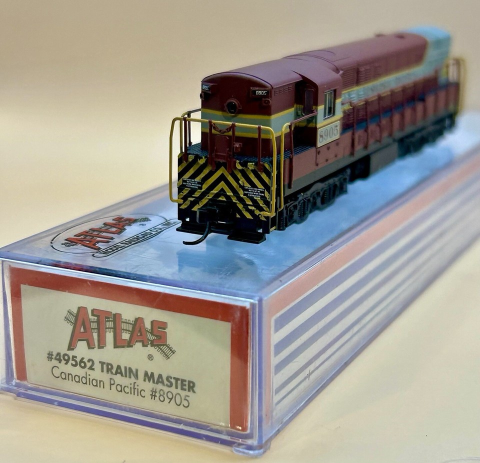 NIB N-Scale ATLAS TrainMaster 49562 Canadian Pacific 8905 DCC Ready | eBay