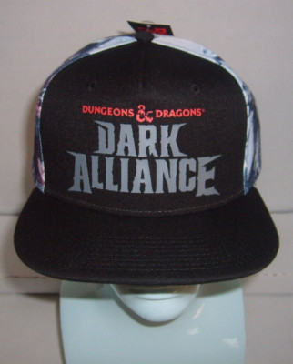 DARK ALLIANCE Snapback Adjustable One-Size Hat Trucker Cap DUNGEONS DRAGONS NEW