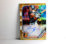 2019 BOWMAN CHROME BALTIMORE AUTO GOLD 46/50 RYAN MCKENNA #CPA-RMC (BS4)