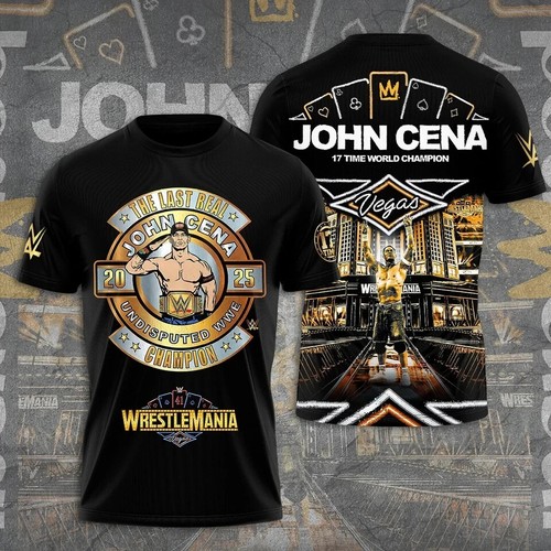 HOT NEW! John Ce na Farewell Tour 2025 3D T-Shirt Unisex S-5XL For Fan EL1054 - Imagen 1 de 2